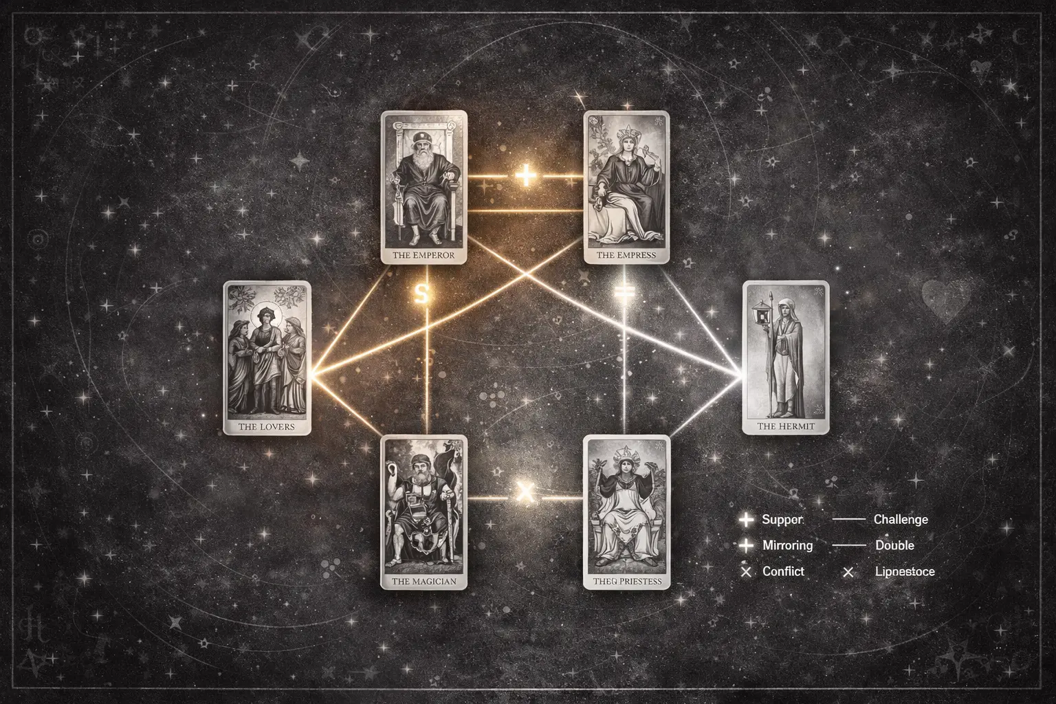 Arcana Compatibility in Numerology