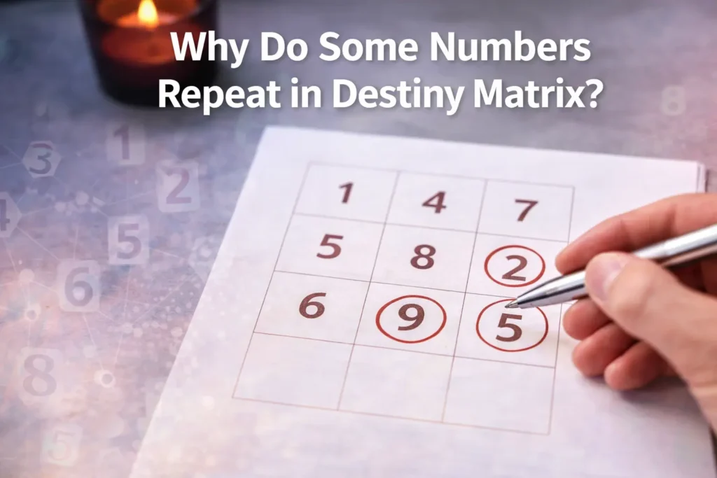 Why Do Some Numbers Repeat in Destiny Matrix? Numbers Repeat in Destiny Matrix