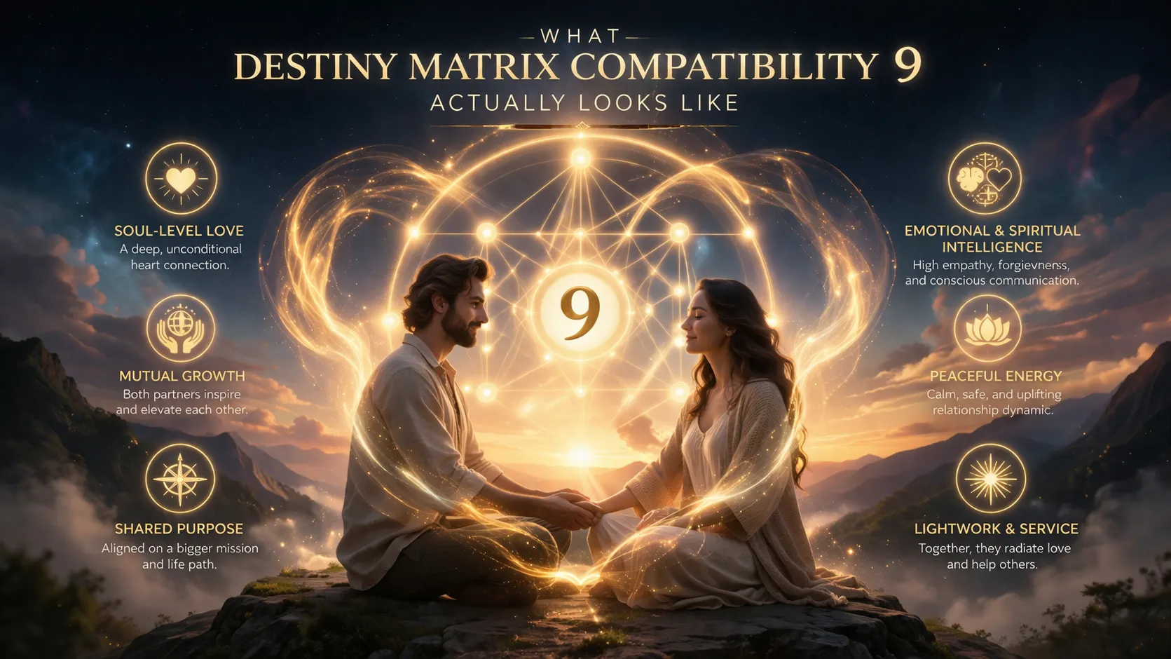 Destiny Matrix Compatibility 9: What the Hermit Energy Really Means for Your Relationships Destiny Matrix Compatibility 9