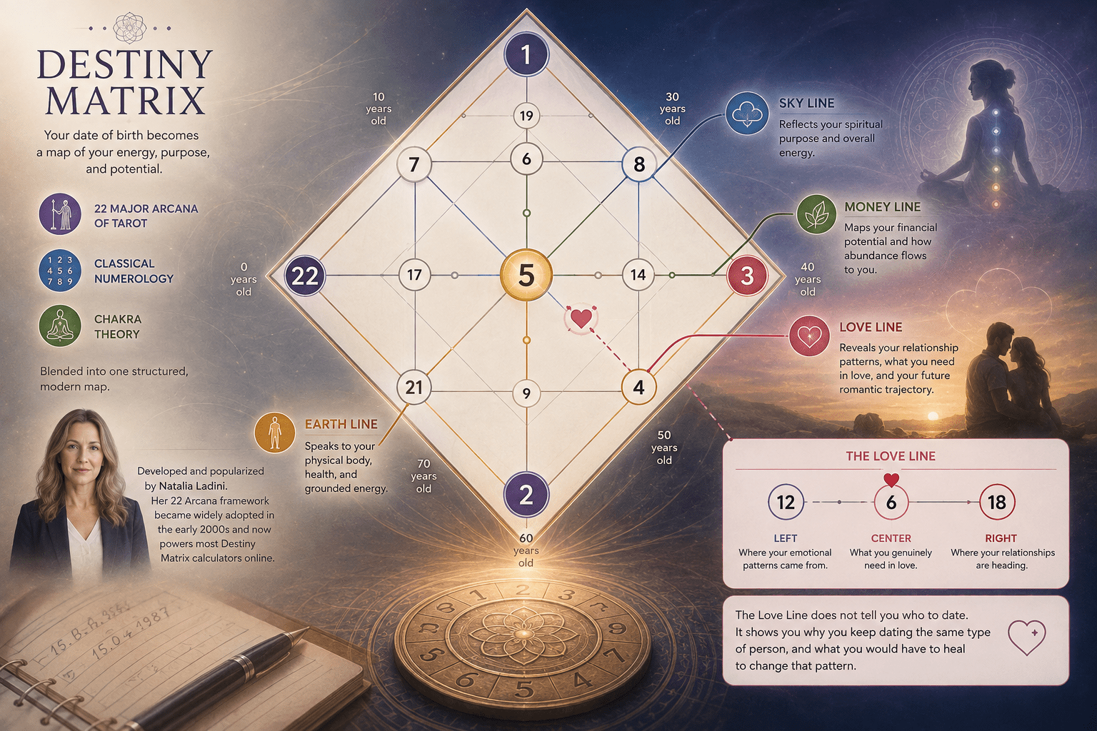 Love Line in the Destiny Matrix