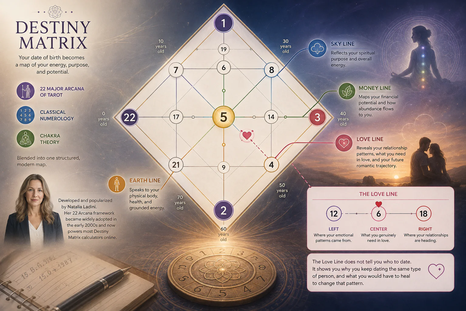 Love Line in the Destiny Matrix