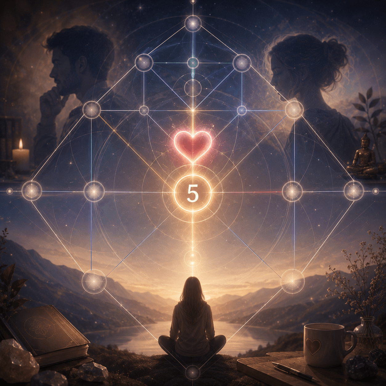 Mystical Heart and Sacred Geometry Meditation