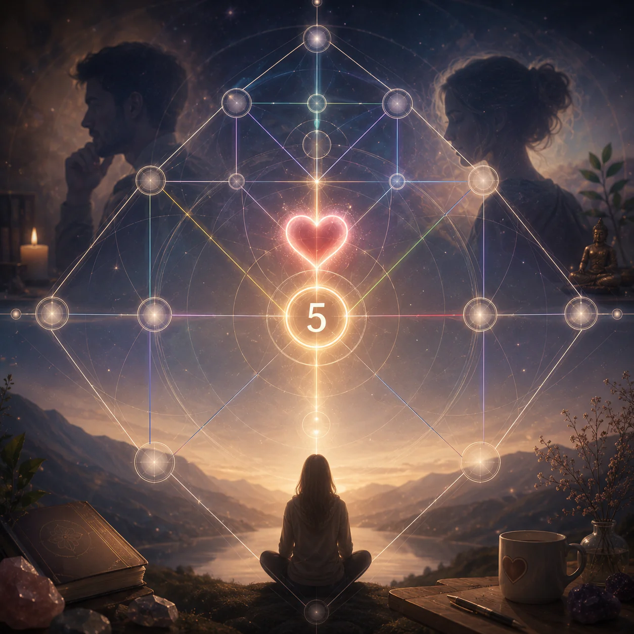 Mystical Heart and Sacred Geometry Meditation