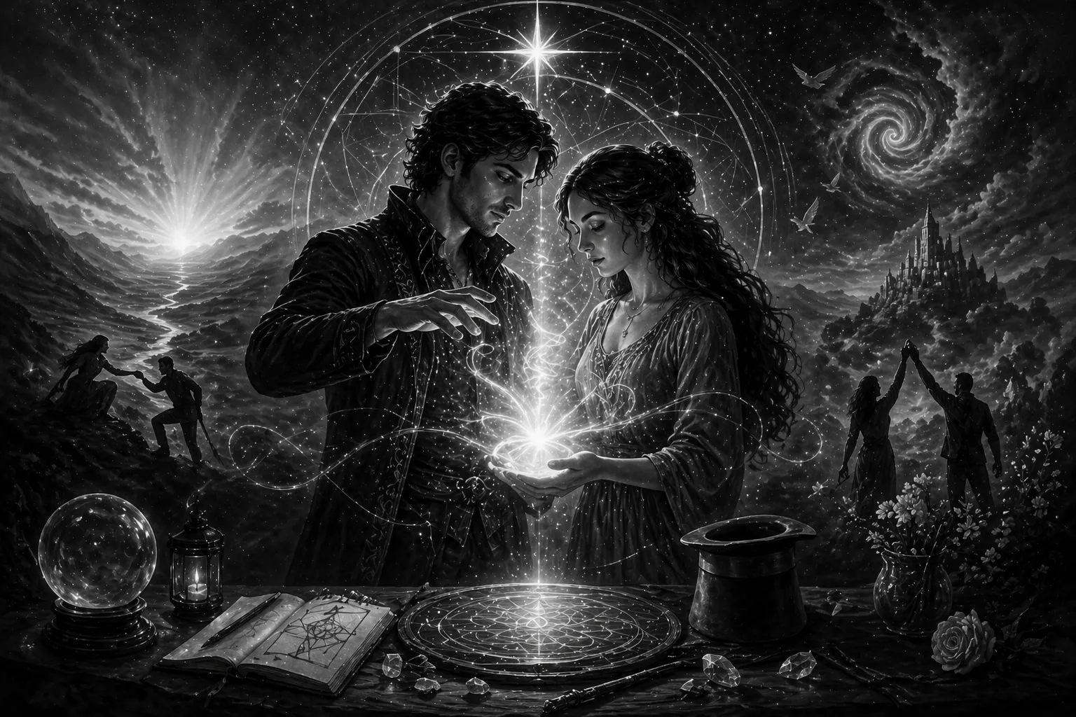 Arcana 1 (Magician) in Destiny Matrix Compatibility