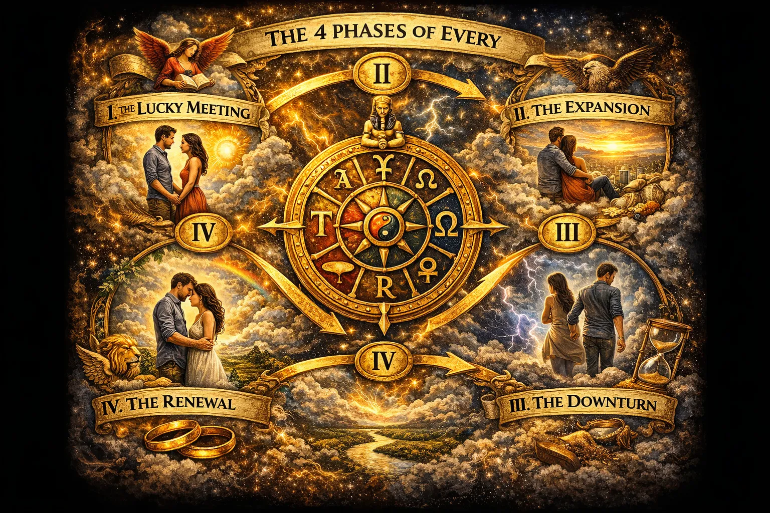 Arcana 10 (Wheel of Fortune) in Destiny Matrix Compatibility