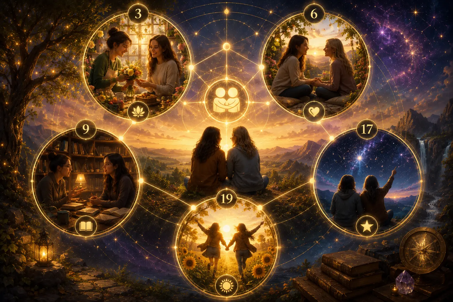 Arcana Numbers That Tend to Create Strong Friendships