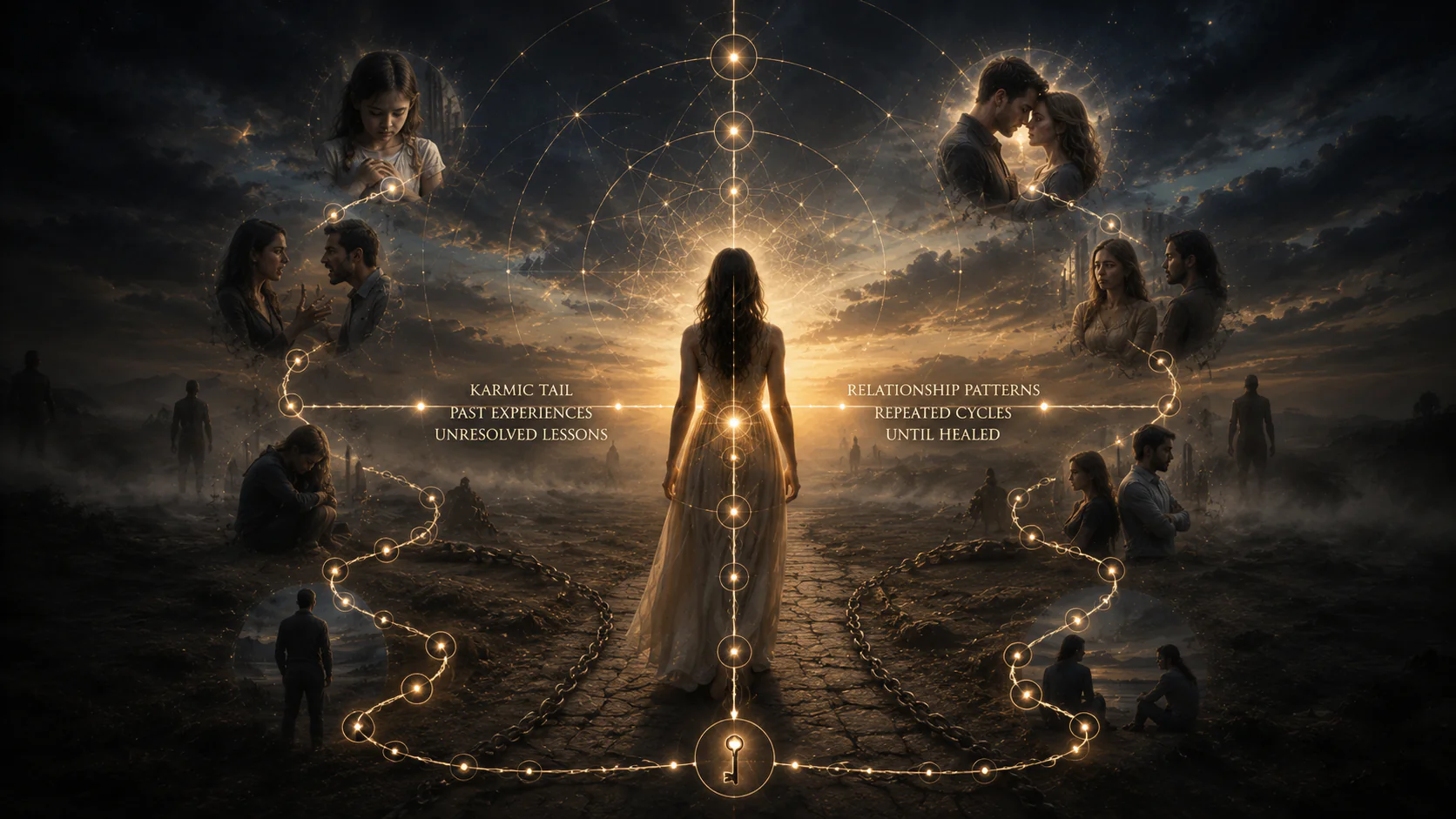 Karmic Tail Connects to Relationship Patterns